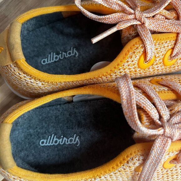 Allbirds Womens Tree Skipper Sol Lace-Up Casual Shoe Size 7 Orange - Picture 4 of 12